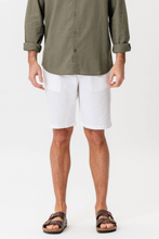 Afbeelding in Gallery-weergave laden, Linen Shorts - White
