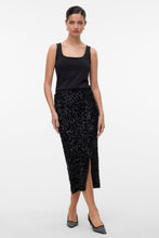 Afbeelding in Gallery-weergave laden, Halia Skirt - Black Sequins
