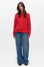 Load image into Gallery viewer, Flo Knit Pullover - Poinsettia
