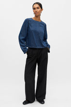 Afbeelding in Gallery-weergave laden, Frame Top - Dark Blue Denim
