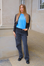 Carica l'immagine nel visualizzatore di Gallery, Chloe Short Sleeved Knit - Light Blue
