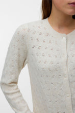 Charger l'image dans la galerie, Doffy Stitch Ls O-Neck Cardigan - Birch Melange
