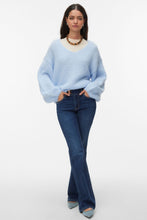 Load image into Gallery viewer, Maybe 2way V-Neck Pullover - Cashmere Blue
