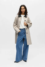 Load image into Gallery viewer, Alora  Long Trenchcoat - Birch Magnet
