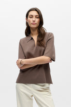 Load image into Gallery viewer, Reynard Polo Knit - Morel
