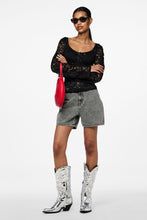 Load image into Gallery viewer, Abbi Shorts - Light Grey Denim
