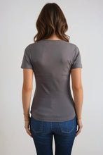 Load image into Gallery viewer, Basic Tight T-shirt - Grey
