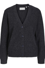 Carica l&#39;immagine nel visualizzatore di Gallery, Cardigan a maglia - melange grigio scuro
