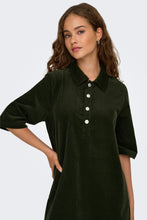 Load image into Gallery viewer, Nessa Cord Dress  - Rosin
