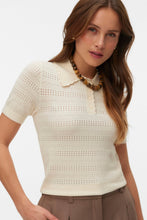 Load image into Gallery viewer, Limone Scallop Poloneck - Birch
