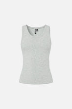 Cargar imagen en el visor de la galería, May Tank Top - Light Grey Melange
