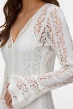 Cargar imagen en el visor de la galería, Kennedy Ankle Dress - Cloud Dancer
