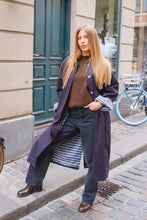 Load image into Gallery viewer, Livia Trenchcoat - Navy
