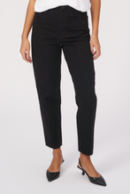 Load image into Gallery viewer, The Original Performance Mom Jeans - Black Denim
