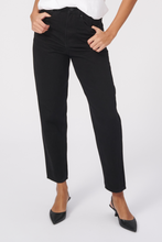 Load image into Gallery viewer, The Original Performance Mom Jeans - Black Denim
