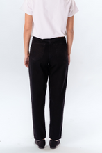 Load image into Gallery viewer, The Original Performance Mom Jeans - Black Denim
