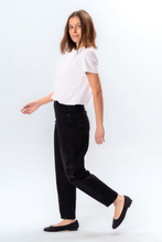 Load image into Gallery viewer, The Original Performance Mom Jeans - Black Denim
