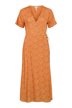 Carica l&#39;immagine nel visualizzatore di Gallery, Ema Elise Wrap Dress - Autumn Sunset

