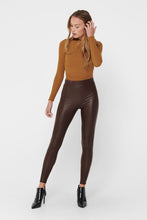 Afbeelding in Gallery-weergave laden, Cool Coated Leggings - Zwart
