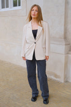 Afbeelding in Gallery-weergave laden, Oversized blazer - beige
