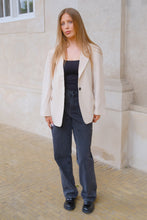 Afbeelding in Gallery-weergave laden, Oversized blazer - beige
