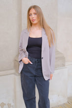 Afbeelding in Gallery-weergave laden, Oversized blazer - grijs
