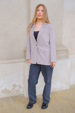 Afbeelding in Gallery-weergave laden, Oversized blazer - grijs
