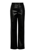 Load image into Gallery viewer, Croco Pants - Black
