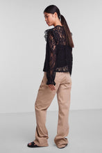 Charger l&#39;image dans la galerie, Allie Lace Bluse - Black

