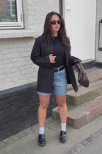 Load and play video in Gallery viewer, The Original Performance Denim Shorts - Medium Blue Denim (Woman)
