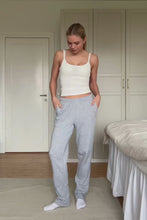 Load and play video in Gallery viewer, Essential Sweatpants - Grey Melange
