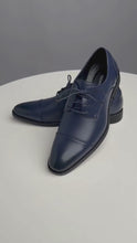 Load and play video in Gallery viewer, Derby Shoes - Blue
