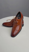 Load and play video in Gallery viewer, Derby Shoes - Brown
