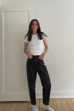 Load and play video in Gallery viewer, The Original Performance Mom Jeans - Black Denim
