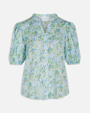Carica l&#39;immagine nel visualizzatore di Gallery, Varia Blouse - Blue/Green Flower
