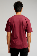 Load image into Gallery viewer, Oversized T-shirt - Burgundy
