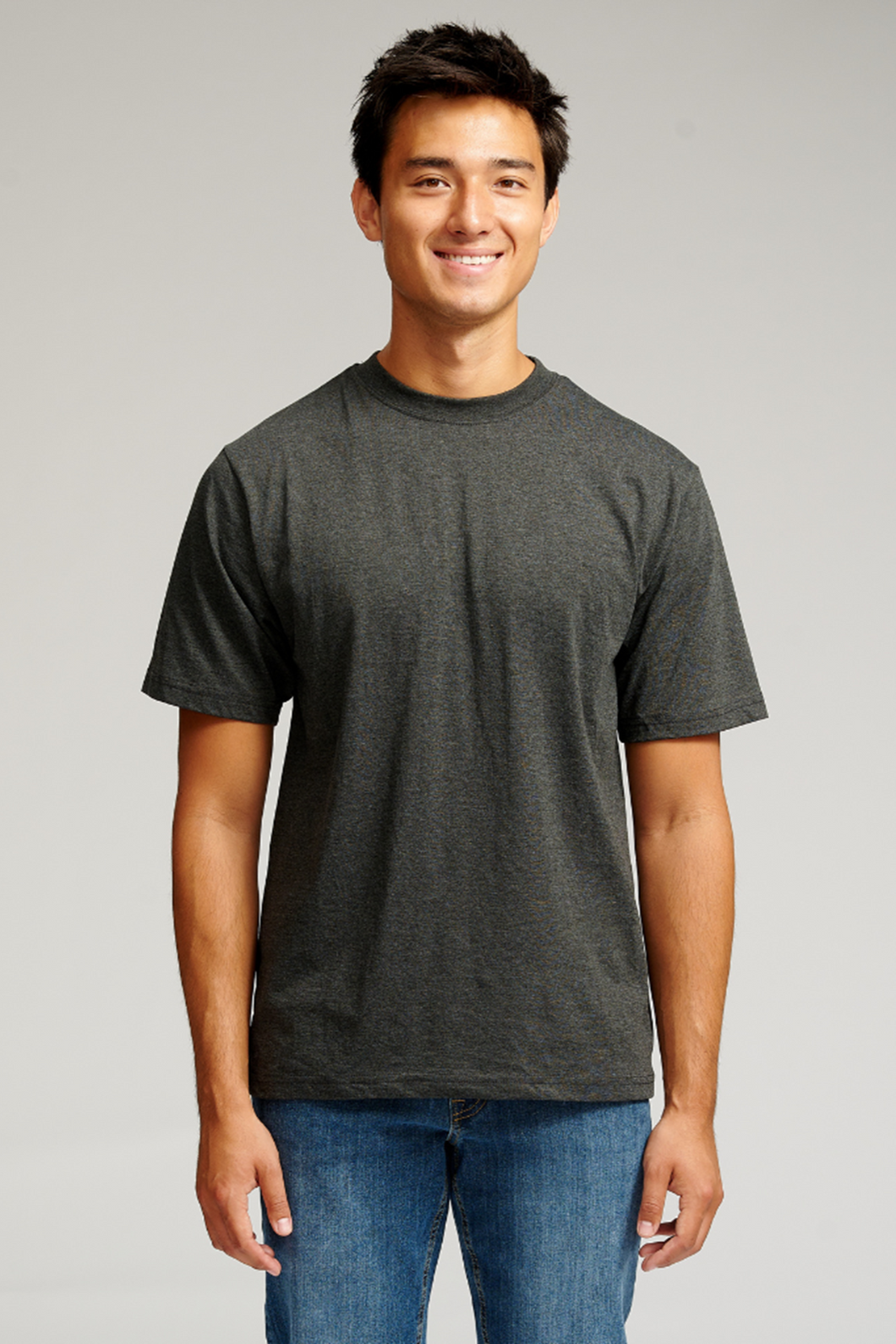 T -shirt oversize - grigio scuro