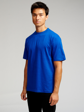 Carregar imagem no visualizador da galeria, T-shirt de tamanho grande - Azul
