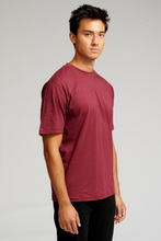 Load image into Gallery viewer, Oversized T-shirt - Burgundy
