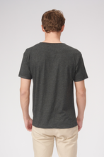 Load image into Gallery viewer, Raw Neck T-shirt - Dark Gray
