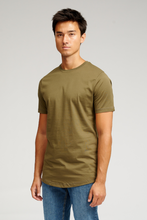Load image into Gallery viewer, Long T-shirt - Army Green
