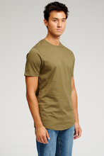 Load image into Gallery viewer, Long T-shirt - Army Green
