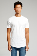 Charger l'image dans la galerie, T-shirt long - blanc
