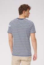 Load image into Gallery viewer, Nørregade Stripe - Navy White
