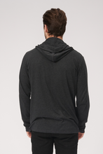 Charger l&#39;image dans la galerie, Sweat à capuche clair - gris foncé
