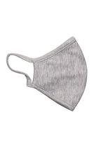 Load image into Gallery viewer, Fabric mask - Light gray (organic cotton)
