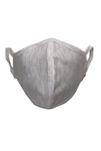 Load image into Gallery viewer, Fabric mask - Light gray (organic cotton)
