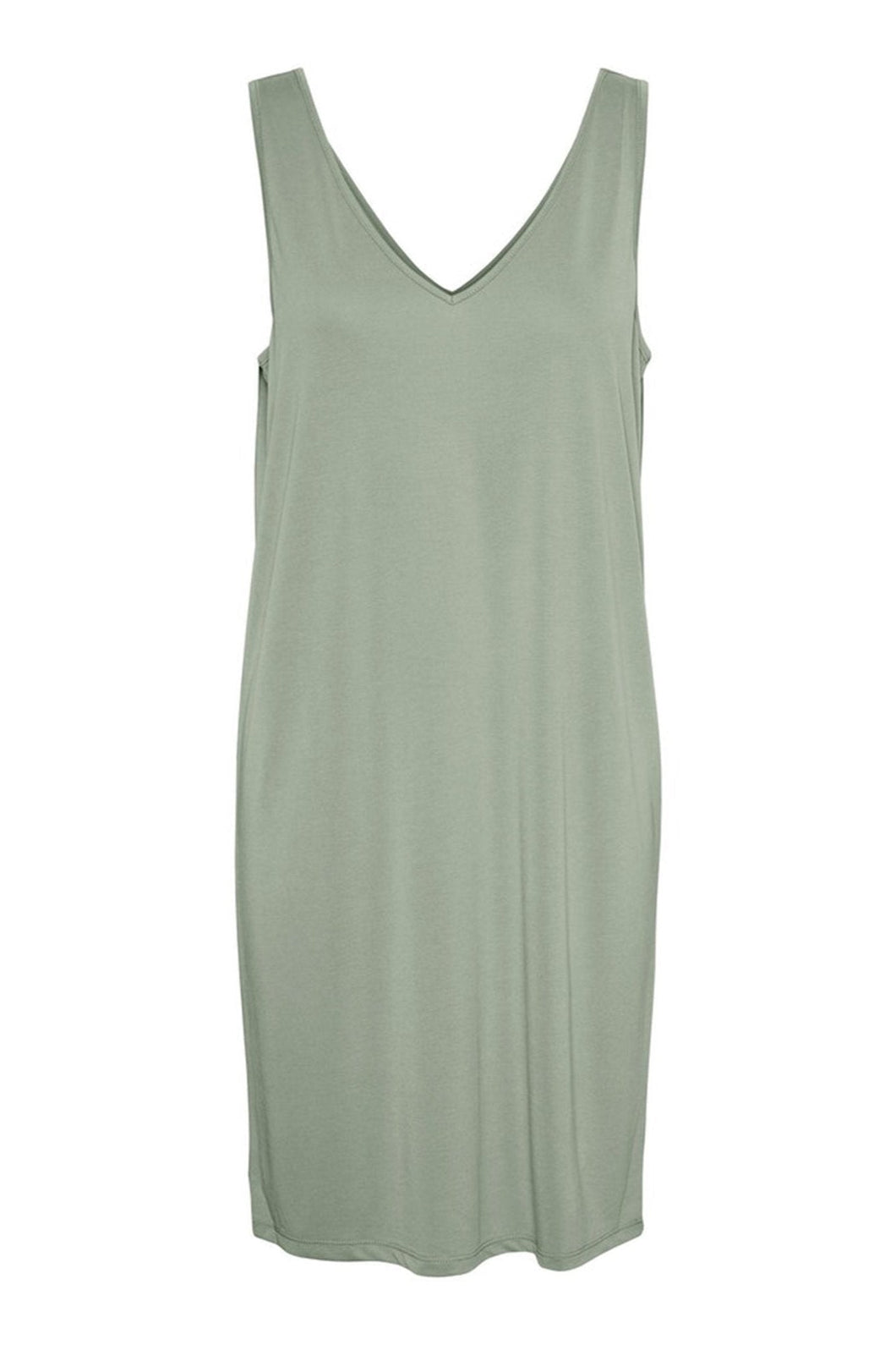 Filli V-Neck Dress - Desert Sage