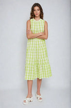 Carica l&#39;immagine nel visualizzatore di Gallery, Sody Calf Highneck Dress - Shadow Lime
