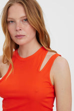 Carica l&#39;immagine nel visualizzatore di Gallery, Ofelia Neia Tank Crop Top - Cherry Tomato
